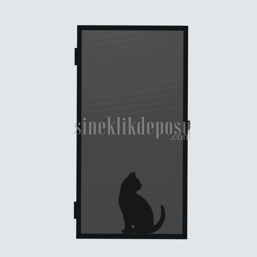 Menteşeli Kedi Sinekliği - Pencere - Görsel 10