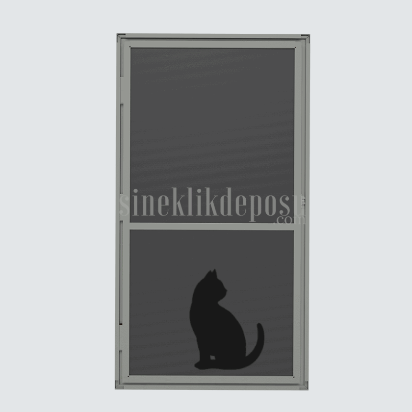 İçe Açılır Kedi Sinekliği - Kapı - Görsel 8