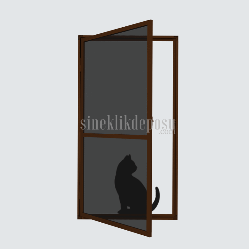 İçe Açılır Kedi Sinekliği - Kapı - Görsel 15