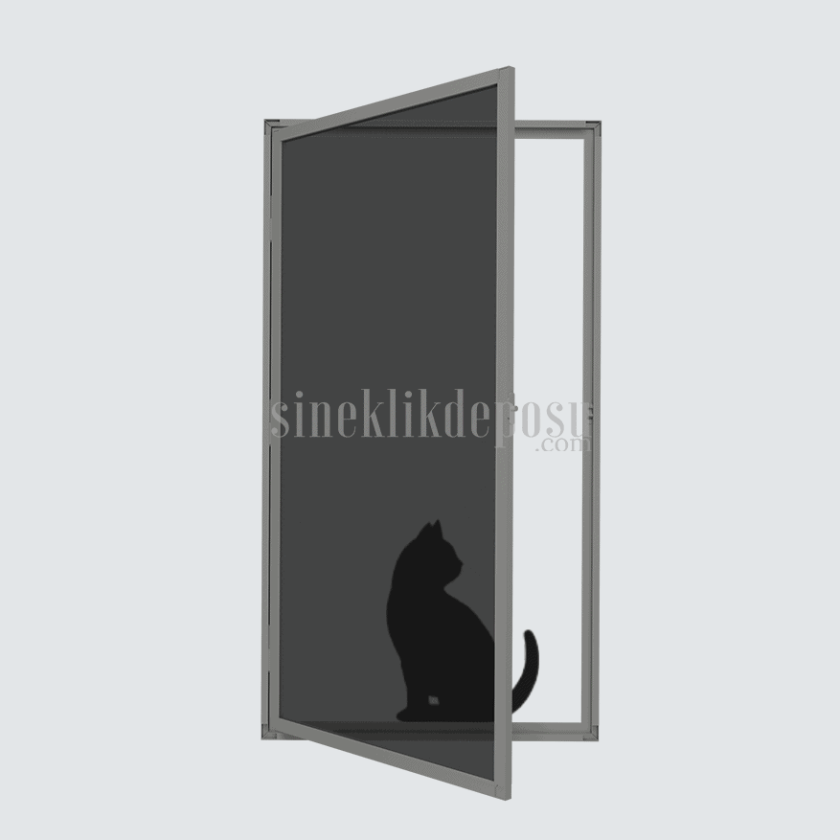 İçe Açılır Kedi Sinekliği - Pencere - Görsel 8