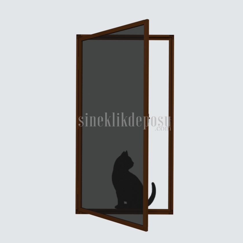 İçe Açılır Kedi Sinekliği - Pencere - Görsel 13