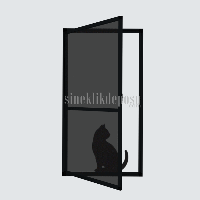 İçe Açılır Kedi Sinekliği - Kapı - Görsel 3